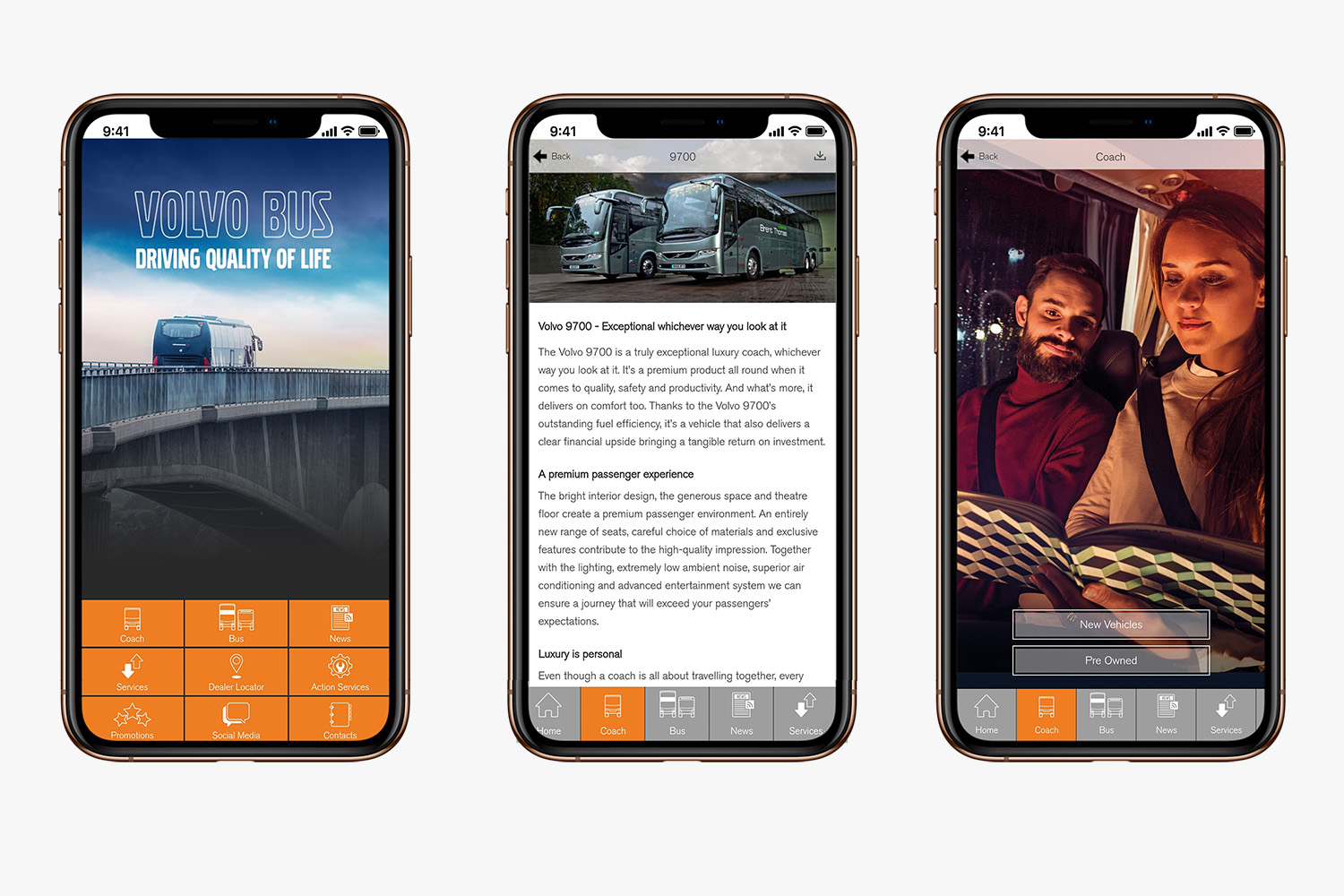 Volvo Bus and Coach banner